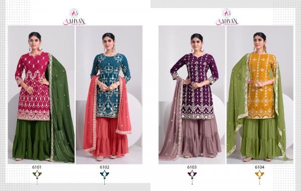 Aahvan Paradise Embroidered Designer Salwar Suit Collection